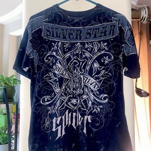Grunge Oversized Tshirt Spider Silver Star Casting Co.